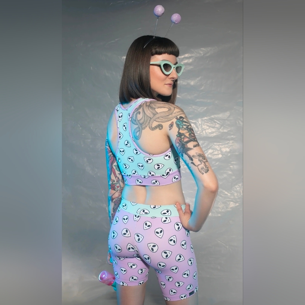 Eleve Alien Two Piece Dancewear Set